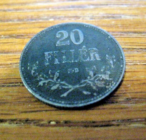 Read more about the article 1916 Hungary 20 Filler Coin | King Franz Joseph I |Holy Crown I MINT KB #0140EPC