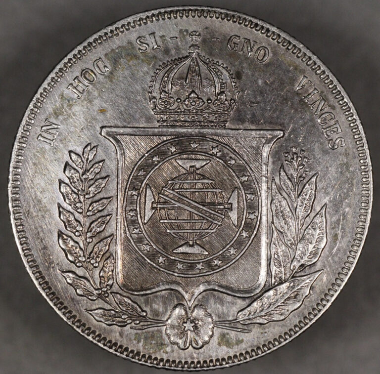 Read more about the article 1859 Brazil Silver 1000 Reis