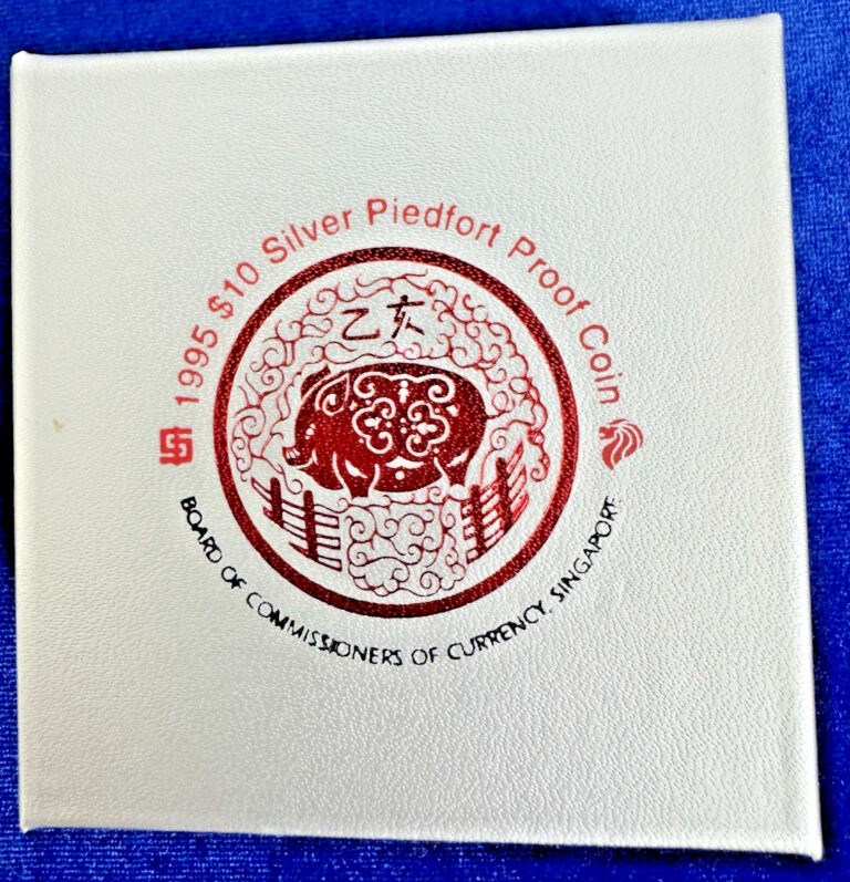 Read more about the article Singapore 1995 $10 Piedfort Proof 2 oz Sterling Silver 35K Mintage Free Shipping