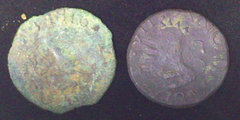 Read more about the article 1816 and 1817 VENEZUELA 1/2 REAL PROVINCE (GUAYANA) -Royalist Coinage – VG C#41.2