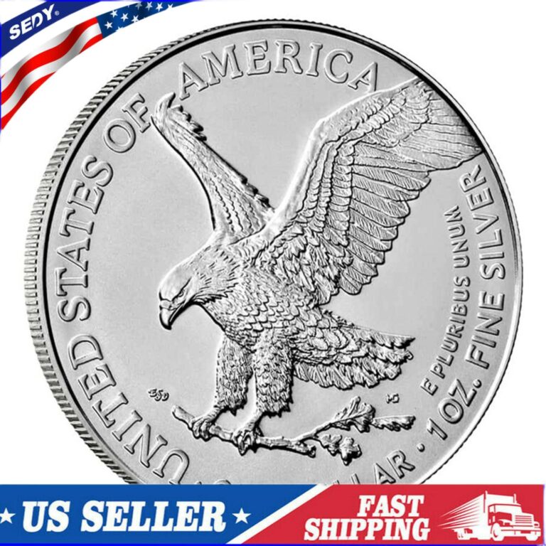 Read more about the article 2025 1oz Canada 9999 Fine Silver Maple Leaf $5 Coin BU US Stock US