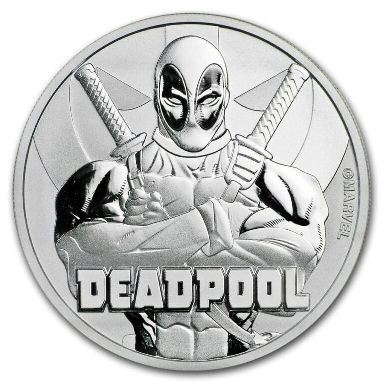 Read more about the article 2018 Tuvalu Marvel Series Deadpool 1 oz .999 Silver Coin w/ Capsule