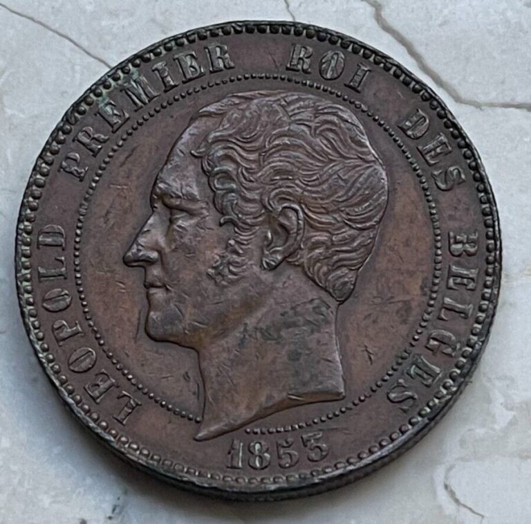 Read more about the article 1853 Belgium Wedding Bronze Medal – Duke and Duchess of Brabant