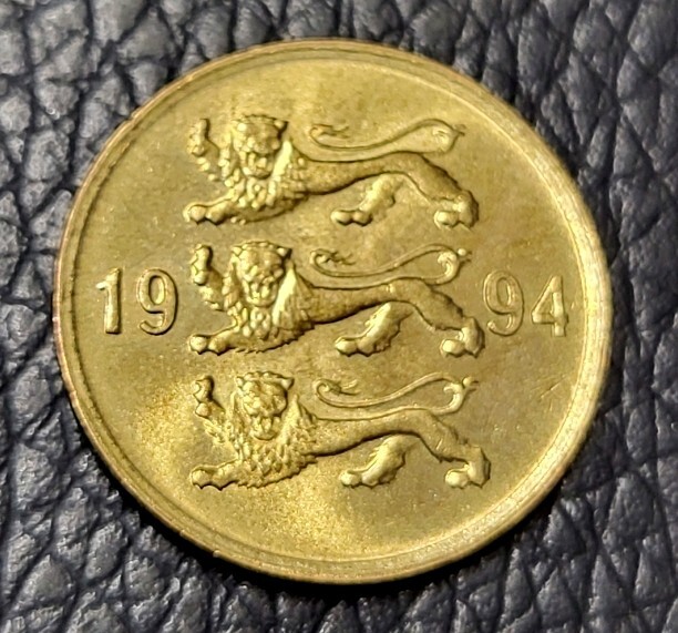 Read more about the article 1994 Estonia 10 Senti Coin