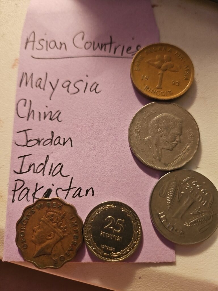 Read more about the article Asian Countries  Malyasia  China  Jordan  India  Pakistan Coins
