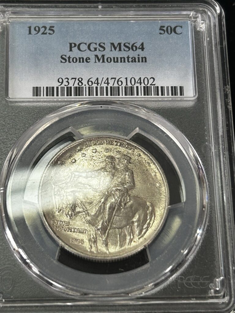 Read more about the article SASA 1925 Stone Mountain Georgia Commemorative Silver Half PCGS MS 64
