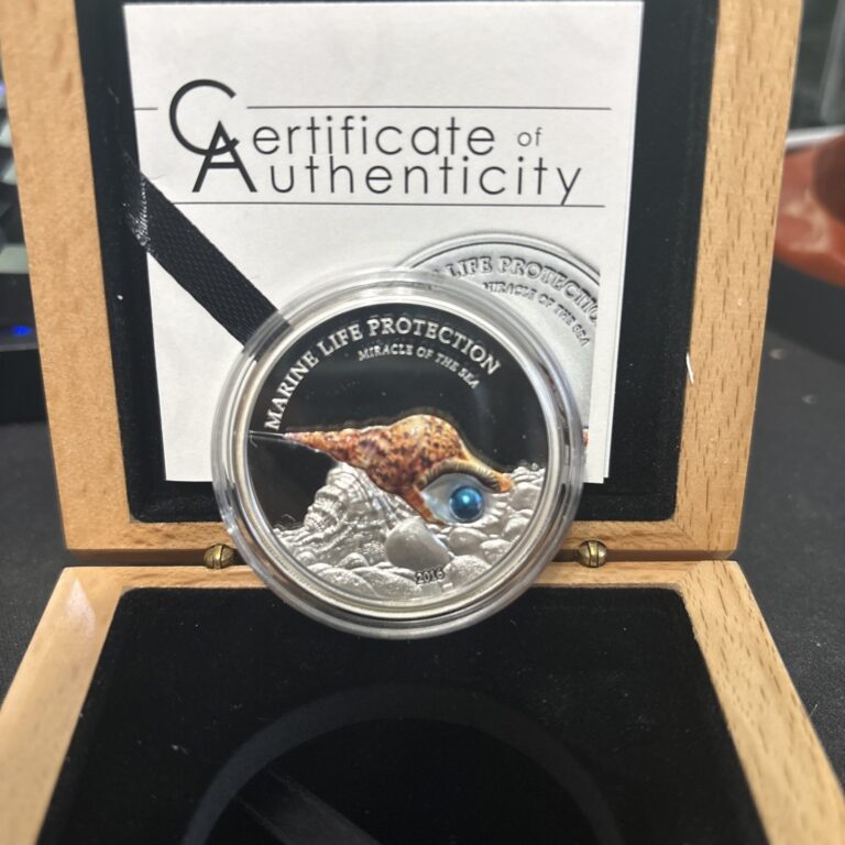 Read more about the article 2016 $5 Palau Miracle of the Sea  1 oz Silver Coin