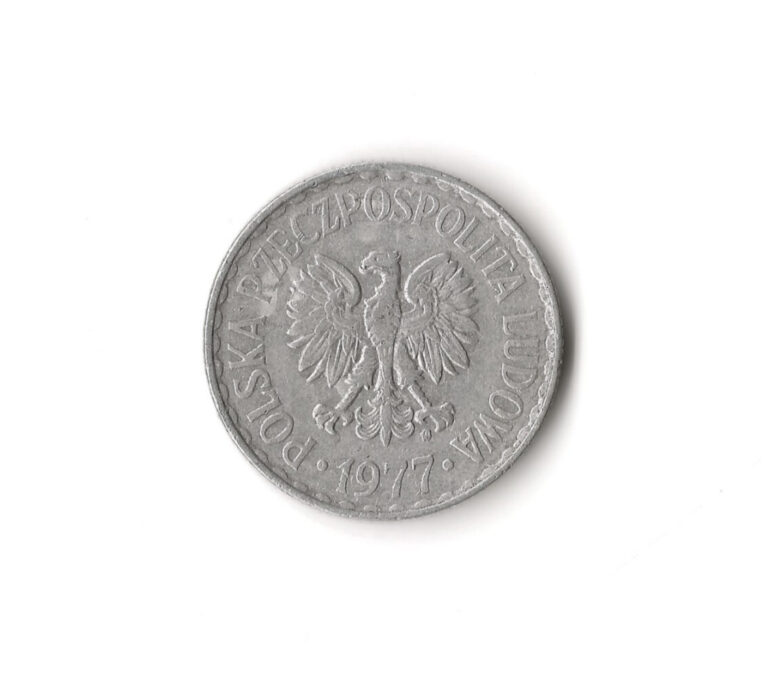 Read more about the article 1977 Poland – 1 Ztoty – 655 – Aluminum – 2.1g