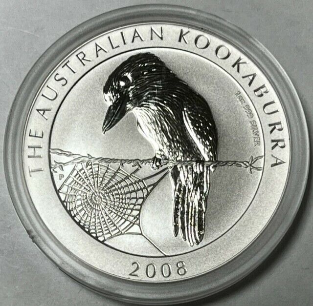 Read more about the article AUSTRALIA – Kookaburra – One Dollar – 2008 – One Ounce .999 Silver
