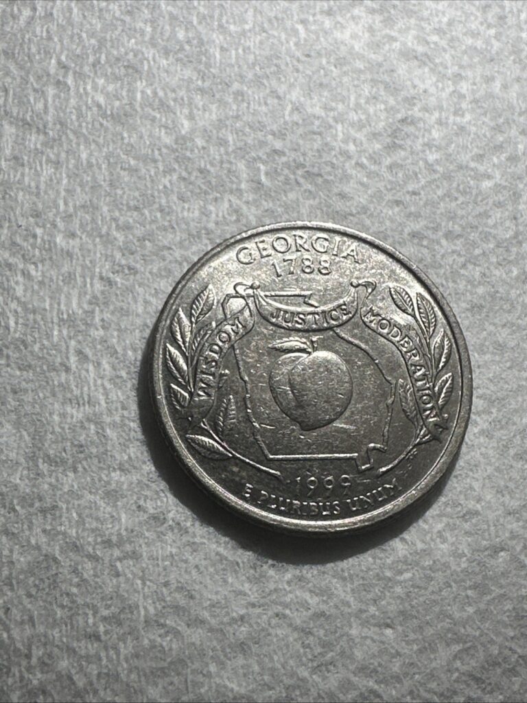 Read more about the article 1999-D 25C Georgia 50 States Quarter