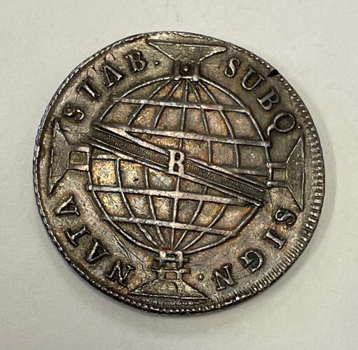 Read more about the article Brazil – 1813-R Large Silver 960 Reis – Popular