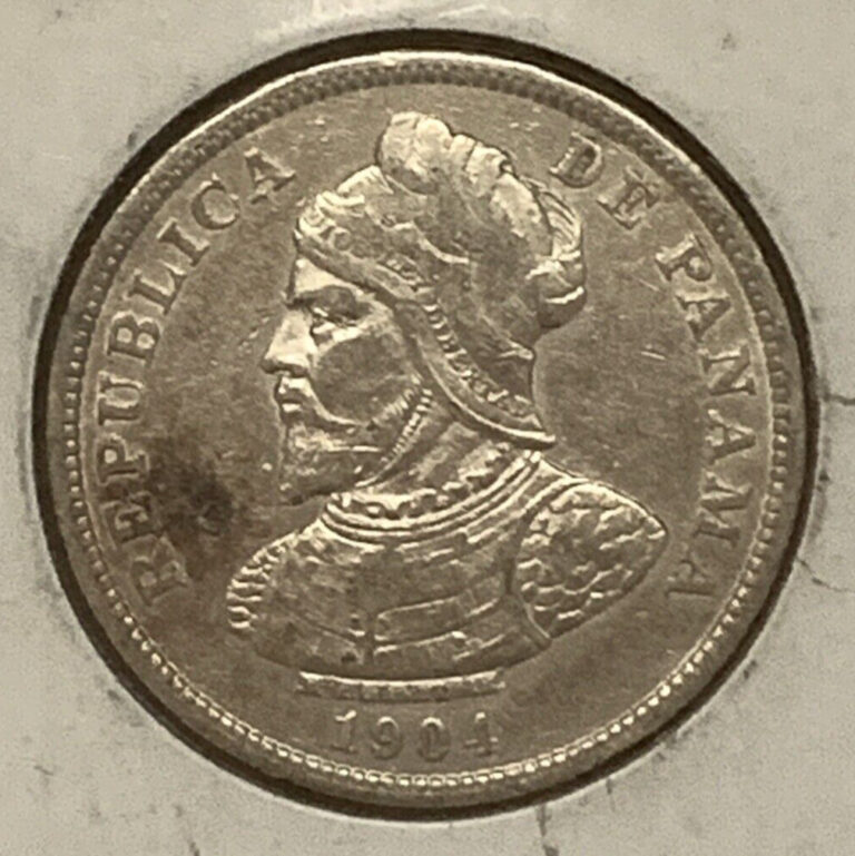 Read more about the article 1904 Panama 25 Centesimos Silver Coin