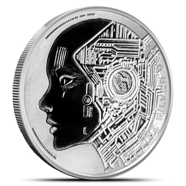 Read more about the article 2025 1 oz Republic of Chad Silver AI Coin (BU)