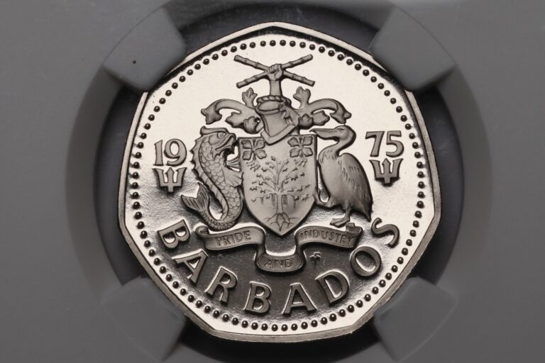 Read more about the article 1975 FM Barbados $1 NGC PROOF 70 ULTRA CAMEO W0369