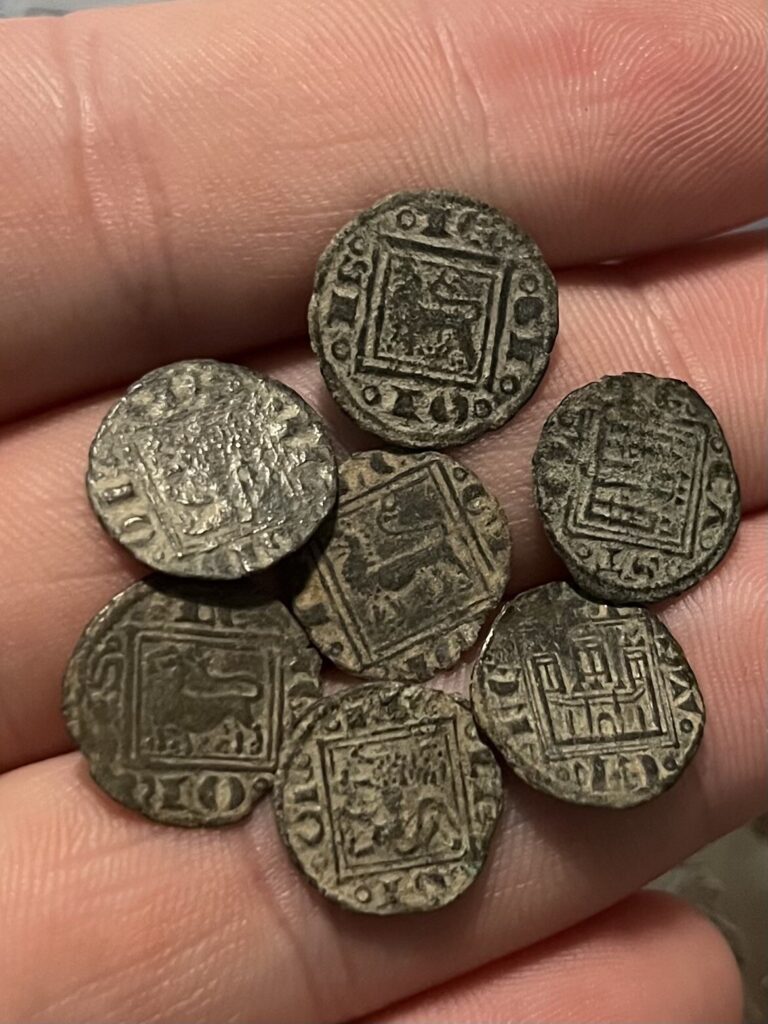 Read more about the article 1200s Obol Spanish Pre-Colonial Silver Billon 1 Old Coin Crusaders Templars Era