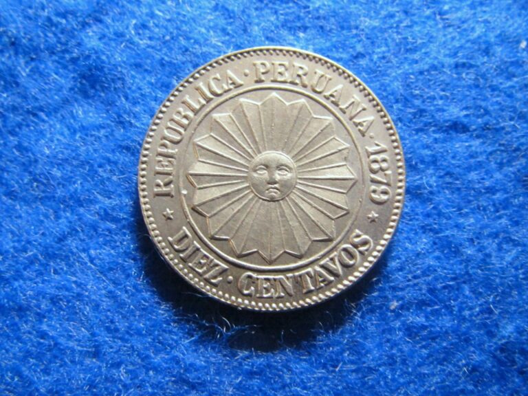Read more about the article 1879 Peru 10 Centavos – Lustrous Uncirculated