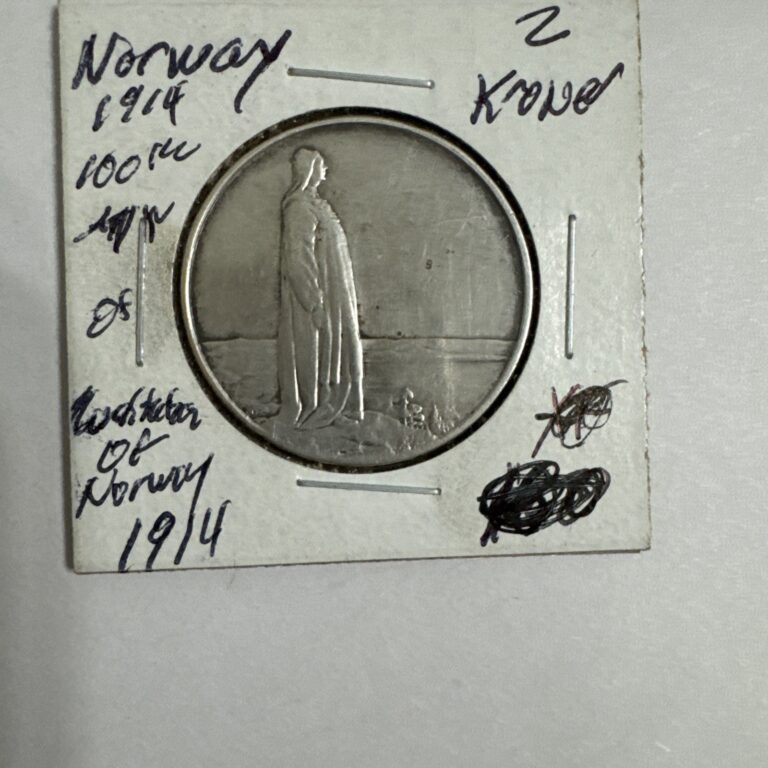Read more about the article 1914 Norway 2 Kroner…NICE LOOKING COIN