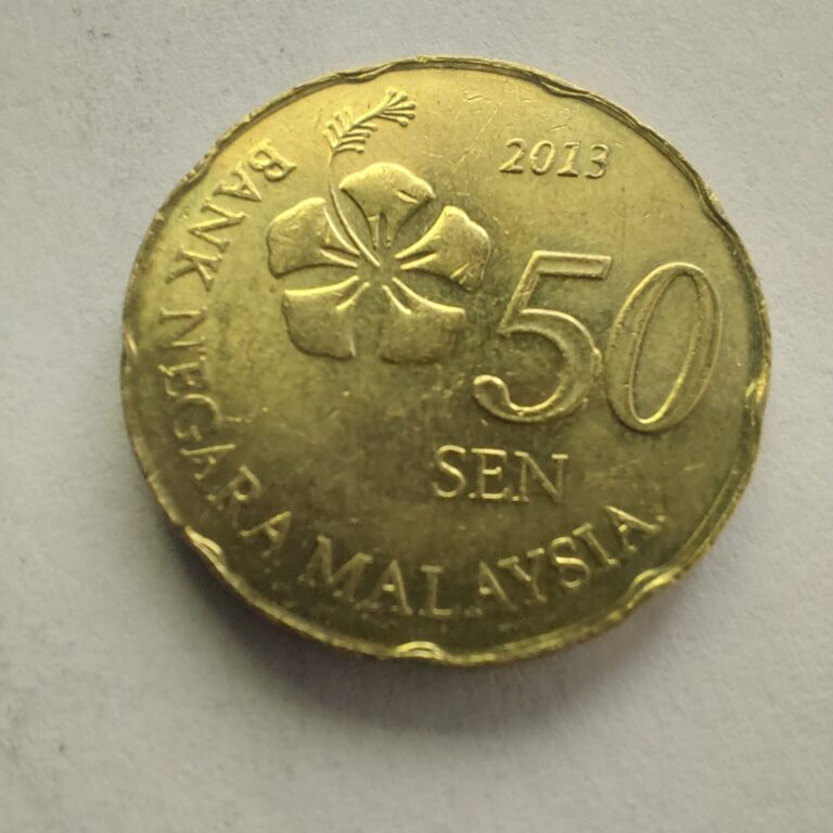 Read more about the article Malaysia Coins  50 Sen 2013 #721B