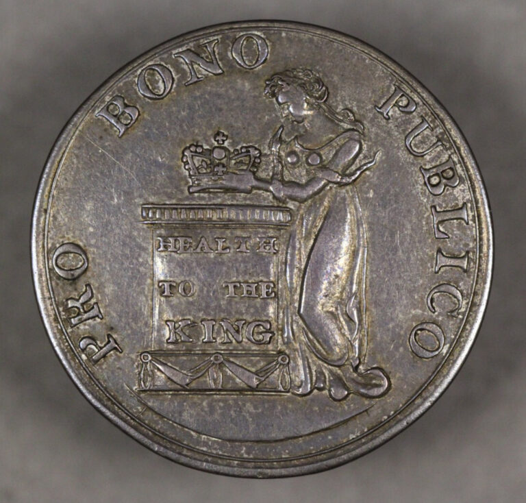 Read more about the article 1804 Ireland Silver Shilling Token Public Happiness