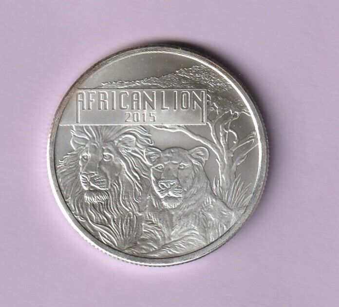 Read more about the article 2015 AFRICAN LION REPUBLIC OF BURUNDI 5000 FRANCS 1oz .999 SILVER