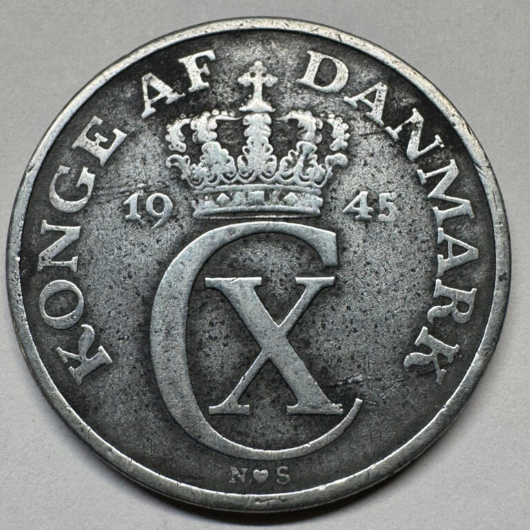 Read more about the article 1945 Denmark 5 Ore – Coin #C-008