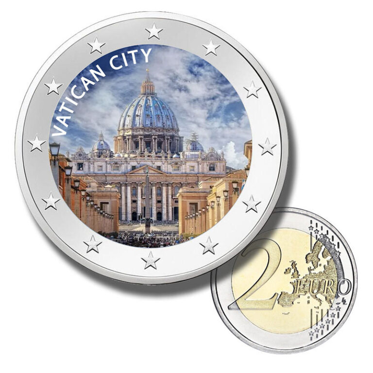 Read more about the article 2 Euro Coloured Coin Vatican City – Italy