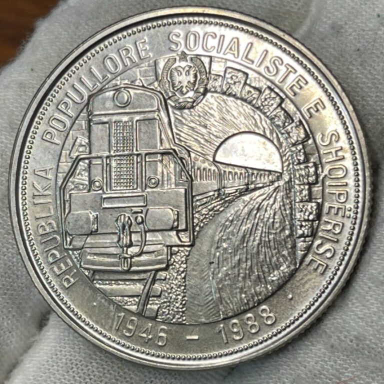 Read more about the article 1988 Albania 5 Leke Coin Excellent Condition High Value