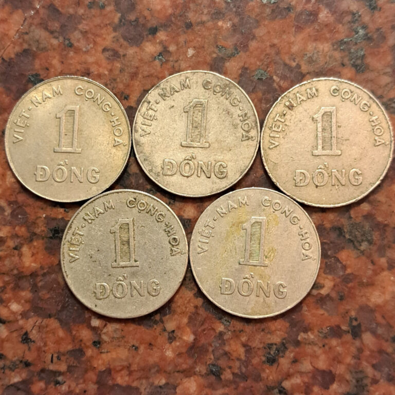 Read more about the article 1964 VIET-NAM 1 DONG COIN  (1 COIN PER SALE PICKED AT RANDOM) – #B6397