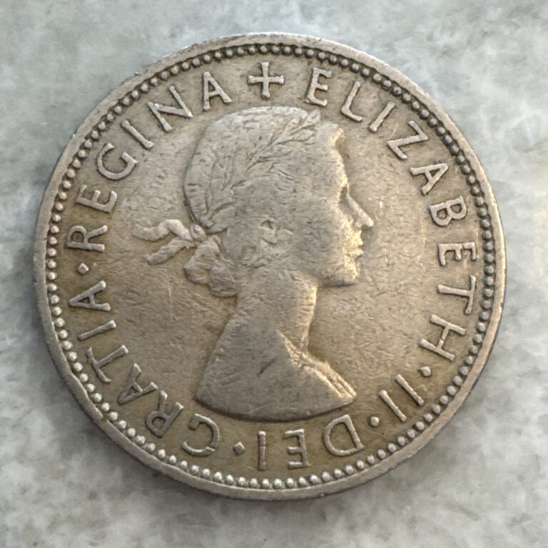 Read more about the article 1964  Great Britain Two Shillings Large Coin England