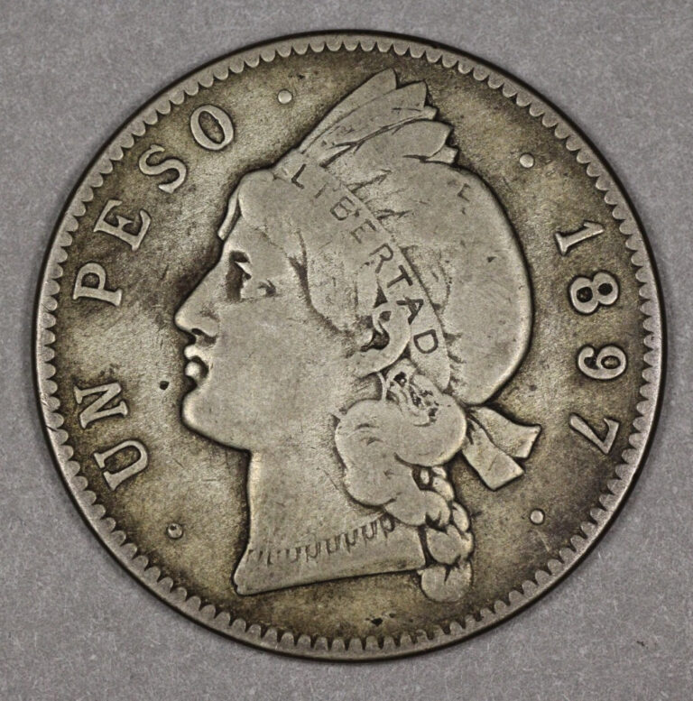 Read more about the article 1897 Dominican Republic Silver Peso