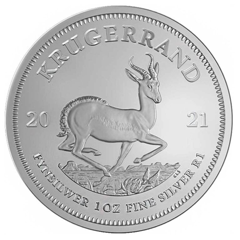Read more about the article 2021 South Africa Krugerrand 1 oz Brilliant Uncirculated