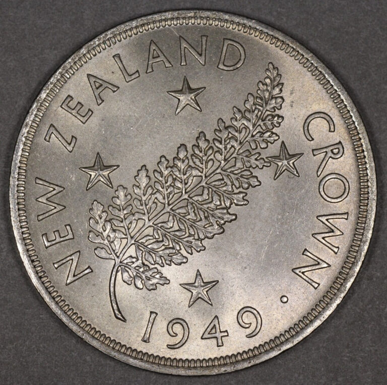 Read more about the article 1949 New Zealand Silver Crown