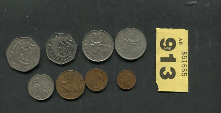 Read more about the article Set of 8   coins of  Gambia