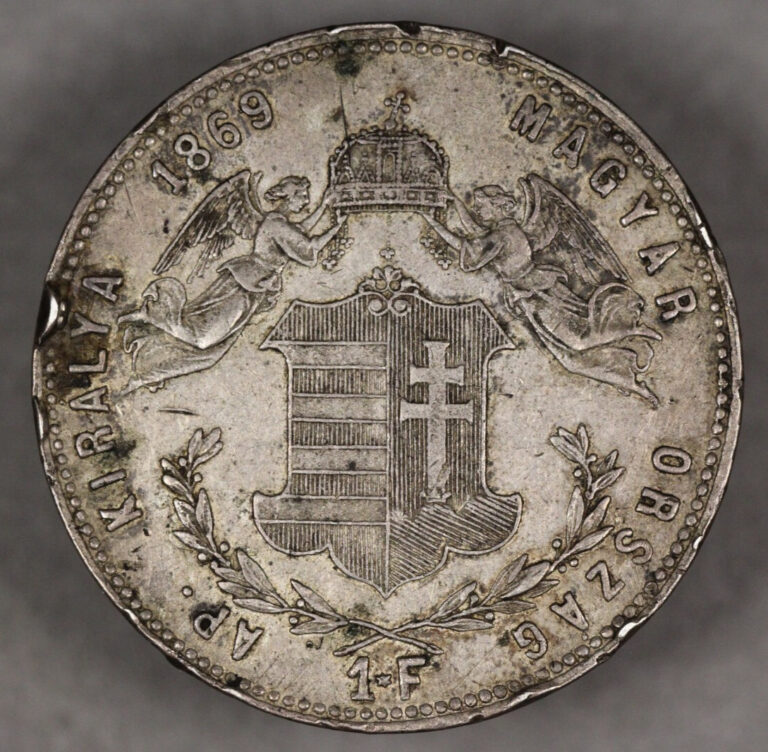 Read more about the article 1869 Hungary Silver 1 Forint