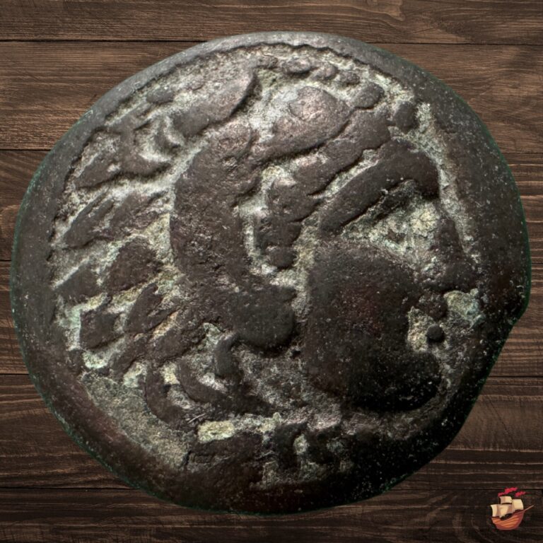 Read more about the article Ancient Greek Coin – Macedon Macedonia – Alexander the Great (Price 311) Π @J625