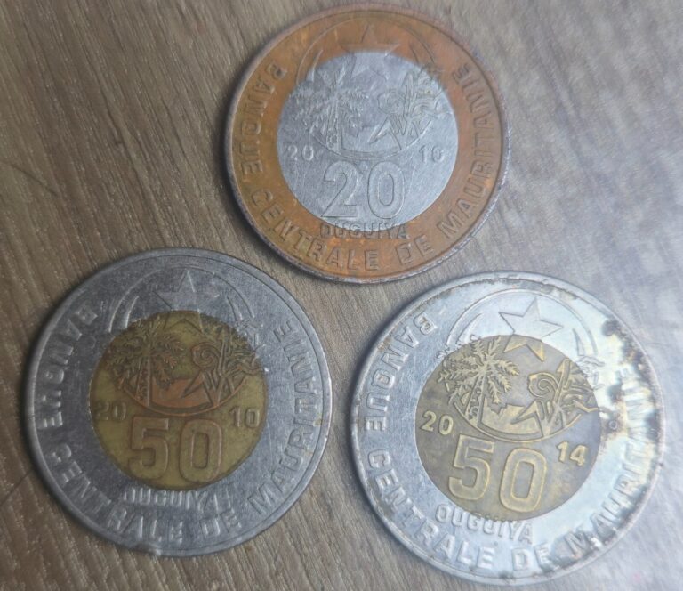 Read more about the article Mauritania coins 3 pcs