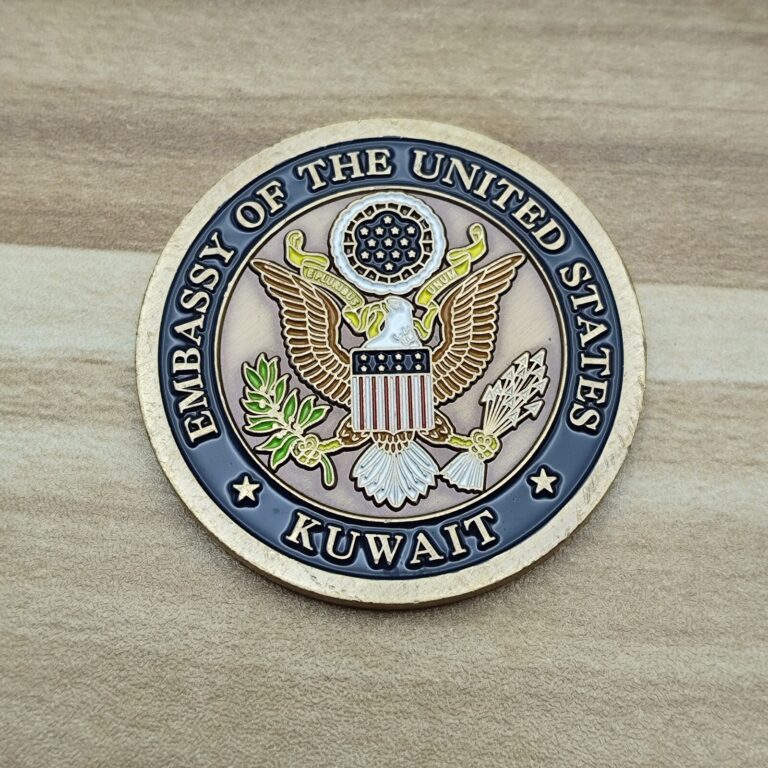 Read more about the article Embassy of the United States Kuwait Challenge Coin