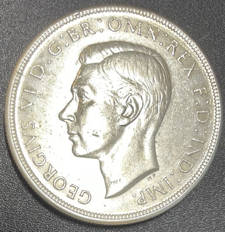 Read more about the article 1937 Australia George VI One Crown .925 Silver Coin