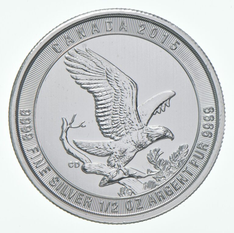 Read more about the article 2015 Canada 2 Dollars Silver Red-Tailed Hawk 1/2 Oz 0.5 Oz Silver