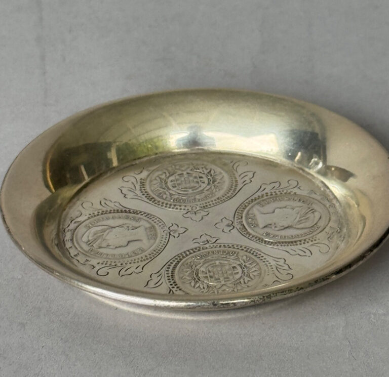 Read more about the article 10 Centavos Republica Portuguesa 1915 Coin Sterling Silver Dish 46 Grams