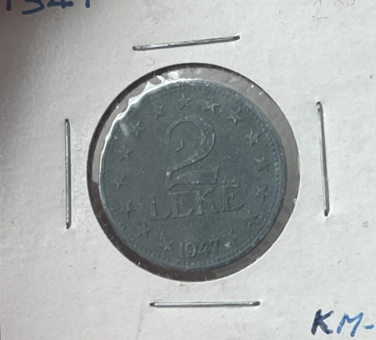 Read more about the article 1947 Albania 2 Leke L2