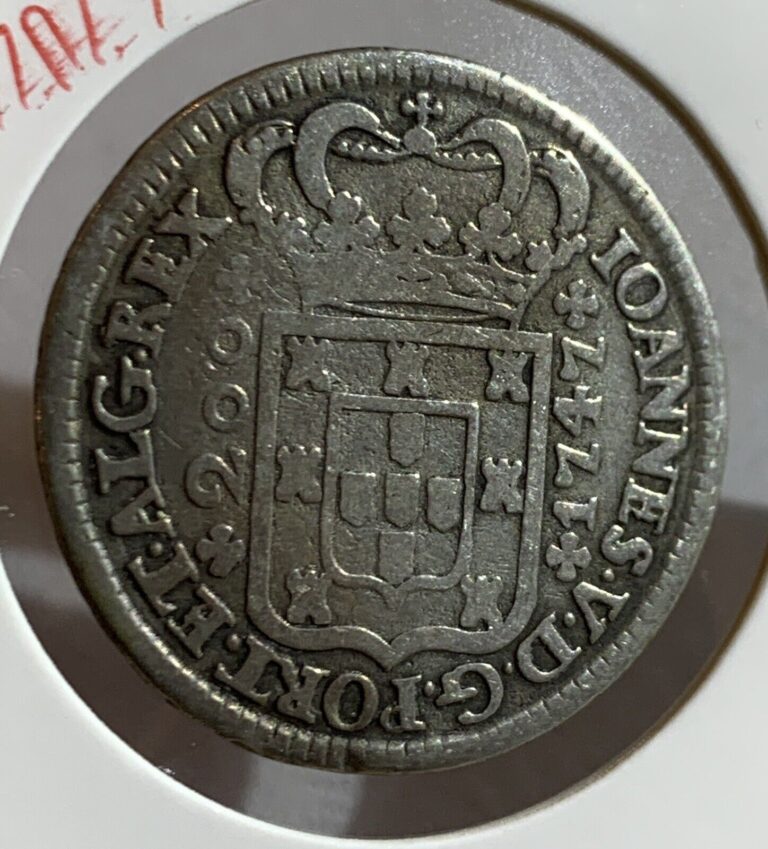 Read more about the article PORTUGAL 200 Reis 1747 – Silver COIN XF