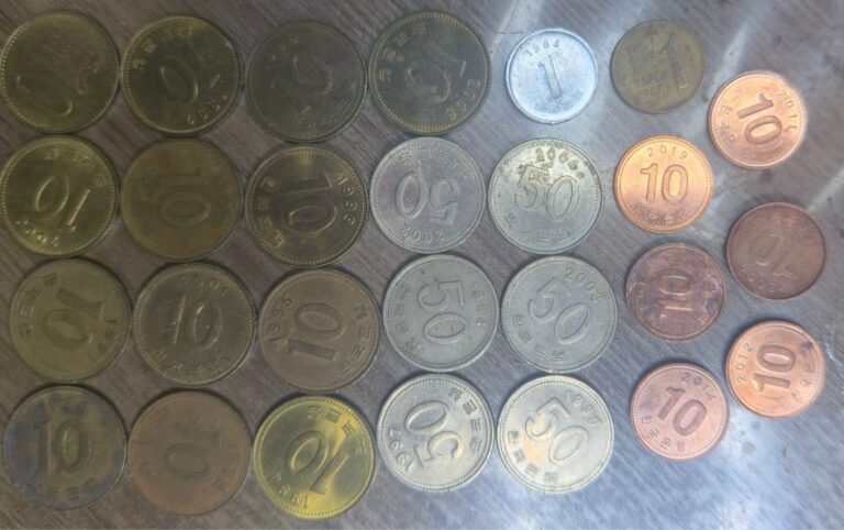 Read more about the article coins South Korea 27 pcs