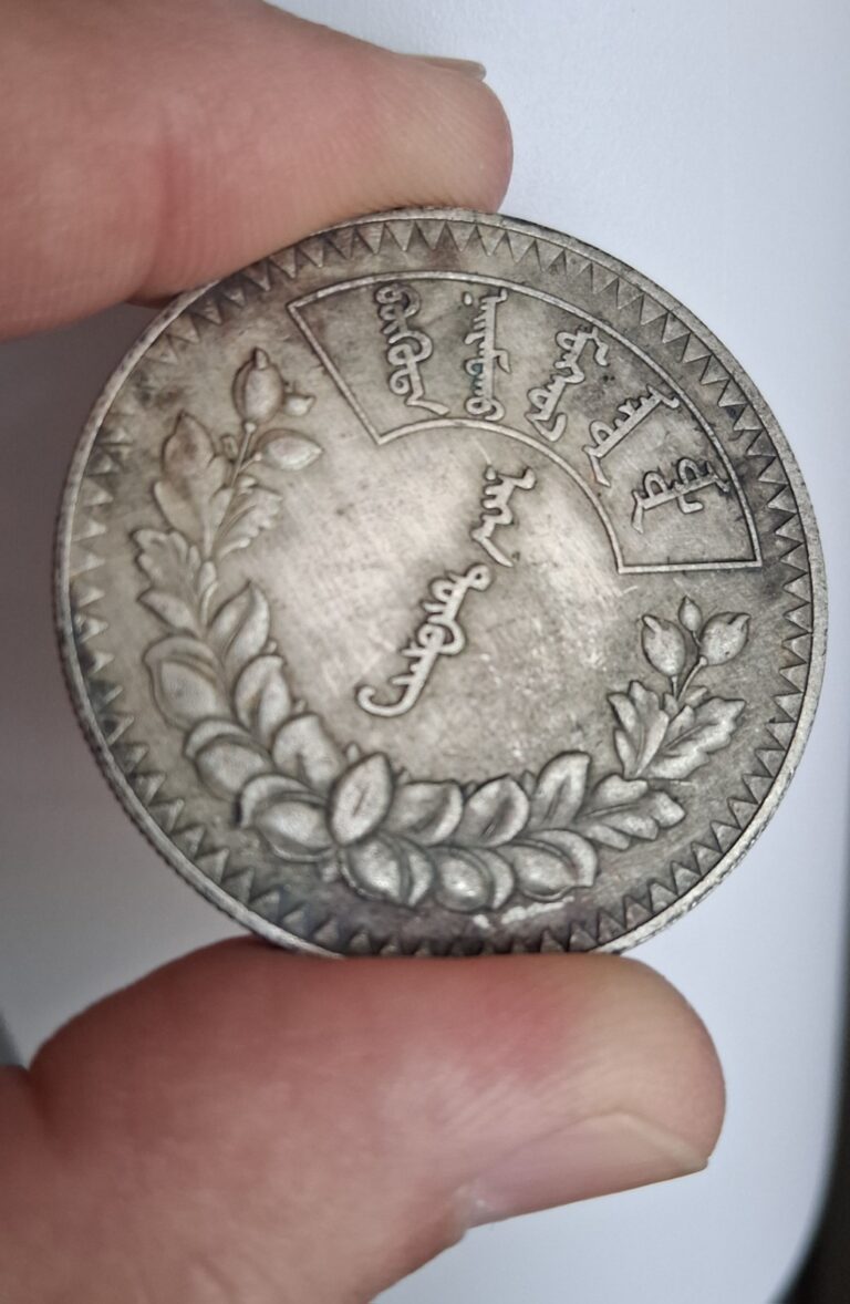 Read more about the article 1925 China Mongolia Tugrik One Yuan Old Silver Coin. Diameter:39mm