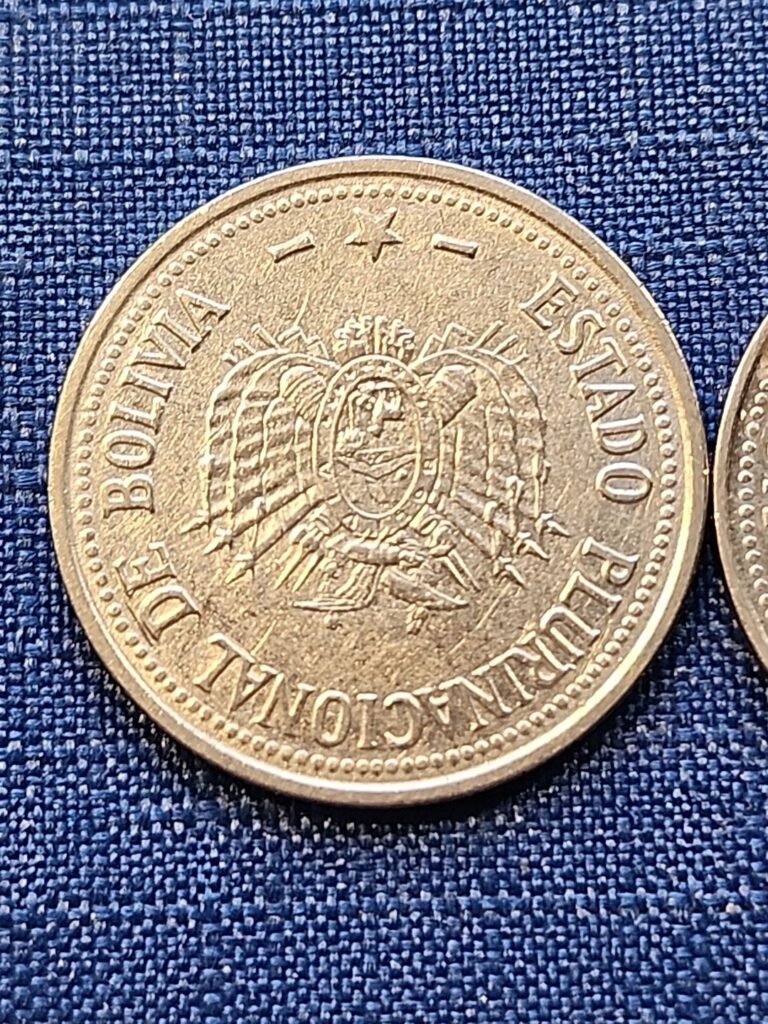 Read more about the article (ONE) Bolivia 50 Centavos – Excellent Coin – Beautiful – U.S. Seller – D1