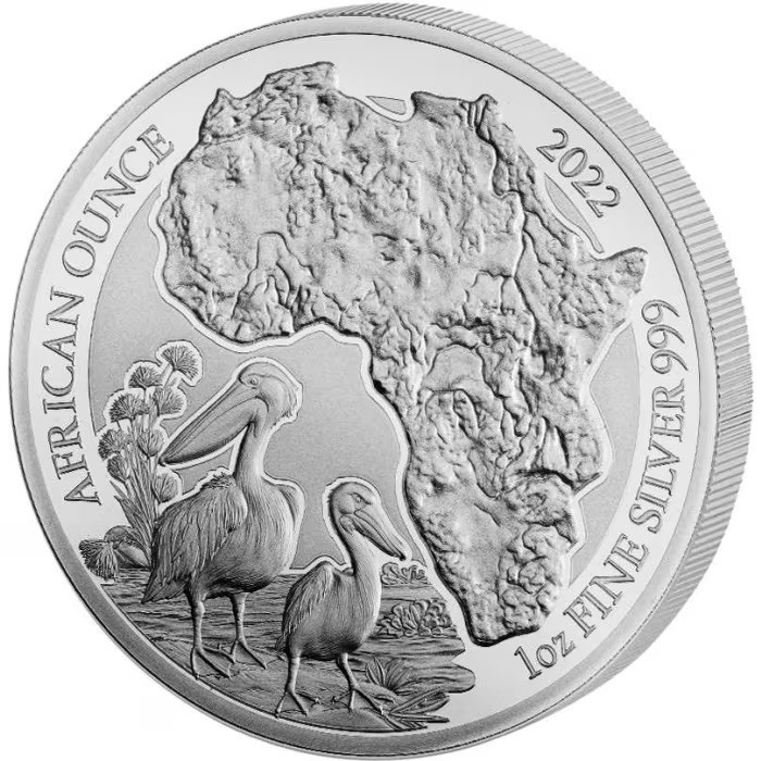 Read more about the article 2022 Rwanda Pelican Proof 1 oz Silver Coin – 1 000 Mintage