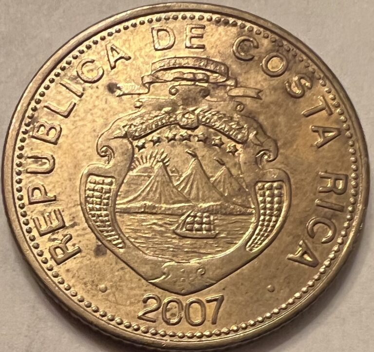 Read more about the article 2007 Costa Rica 100 Colones World Coin – Lot C23