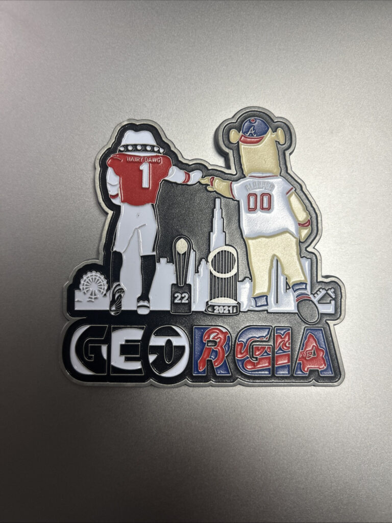 Read more about the article Georgia Bulldogs and Atlanta Braves Coin National Champs and World Series Champs