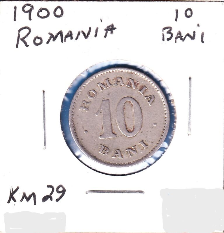 Read more about the article 1900 Romania 10 Bani (KM-19) Copper-Nickel [Carol I]