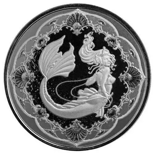 Read more about the article 2022 Samoa Mermaid 1 oz Silver Coin – In Capsule